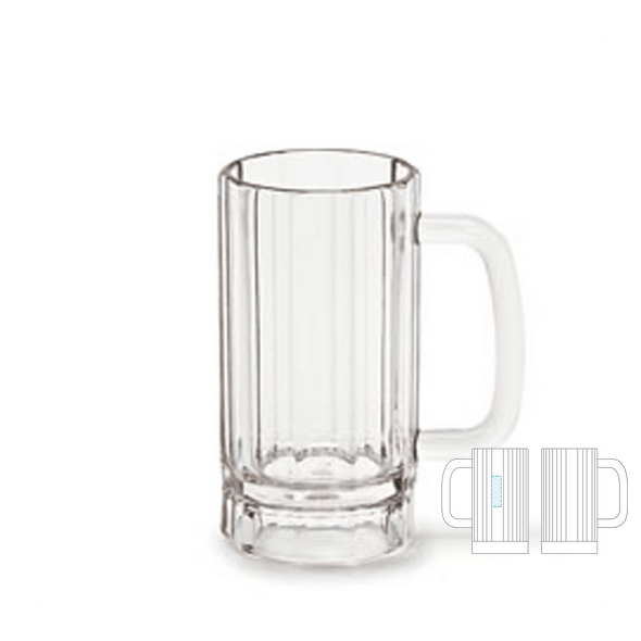 Canecas de Cerveja Transparente Policarbonato